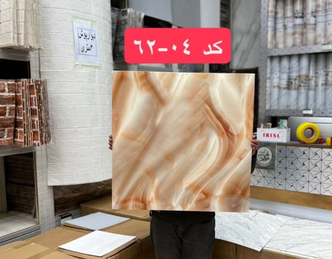 دیوار پوش فوم ماربل شیت 60*60 پشت چسب دار
