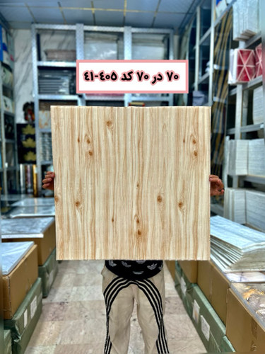 دیوار پوش فومی طرح چوب 70*70پشت چسب دار